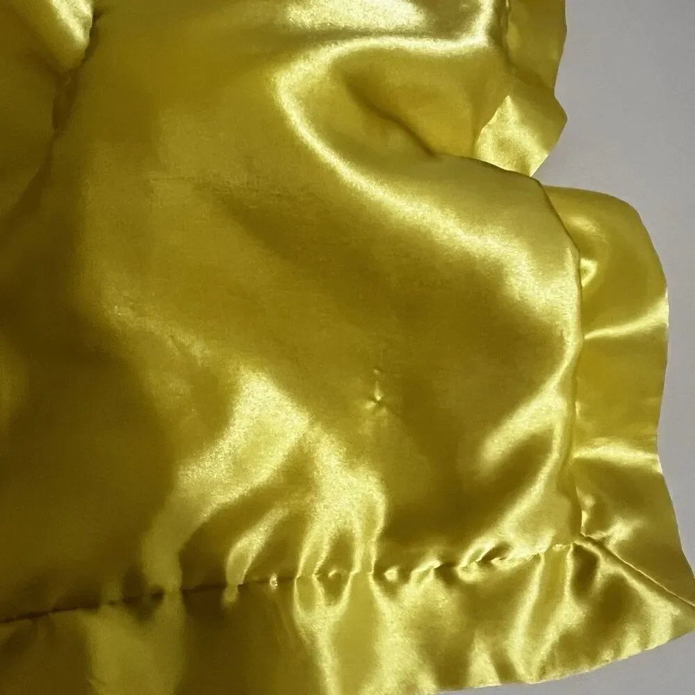 Cloud Island Yellow Chick Chicken Security Blanket Lovey Lovie Satin Blankie